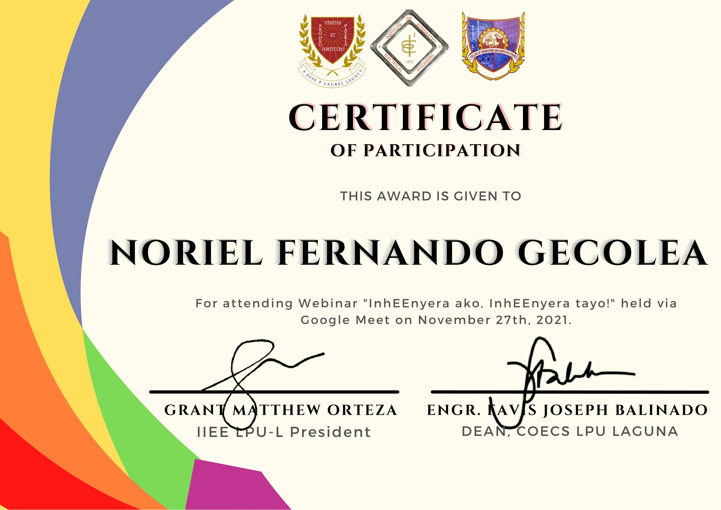 ENGINEER TAYO WEBINAR